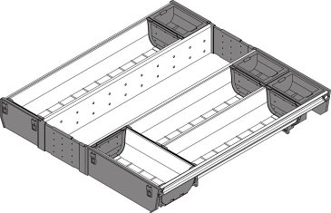 ORGA-LINE, комплект лотков, ширина 500мм, длина 450мм