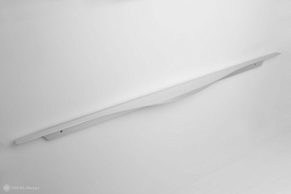 RT008 торцевая мебельная ручка для корпуса 800  мм сатиновый хром