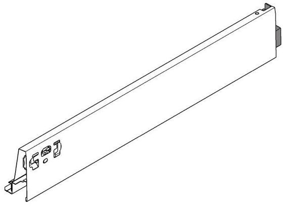 TANDEMBOX antaro, царга M 83/450 мм, нержавеющая сталь, правая