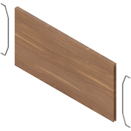 AMBIA-LINE поперечный разделитель для LEGRABOX, орех "Теннесси"