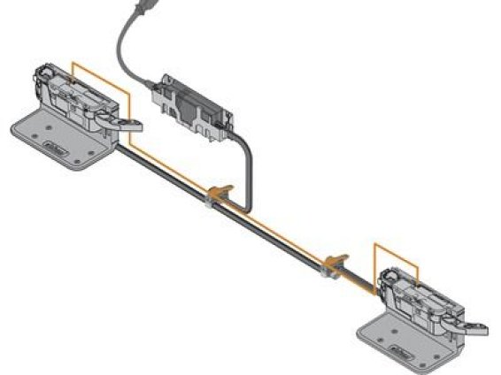 SERVO-DRIVE, крепление блока питания, монтаж к стене