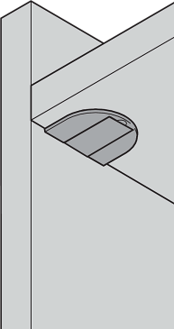 Стяжка-полкодержатель, под пресс, коричневая, диаметр сверления 28 мм, 100 штук Стяжка-полкодержатель, под пресс, коричневая, диаметр сверления 28 мм, 100 штук