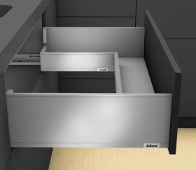 Ящик под мойку LEGRABOX pure (высота C 177, глубина 500 мм, до 40 кг), терра-черный