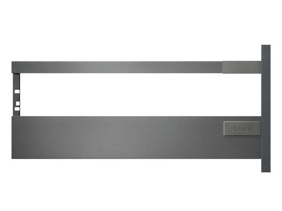 Ящик TANDEMBOX antaro TIP-ON BLUMOTION (высота B 160, глубина 350 мм, до 20 кг), крепление INSERTA, серый орион