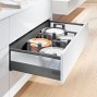 Ящик TANDEMBOX antaro (высота D 224, глубина 400 мм, до 30 кг), крепление INSERTA, серый орион