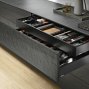Внутренний ящик LEGRABOX pure (высота M 90,5, глубина 500 мм), терра-черный